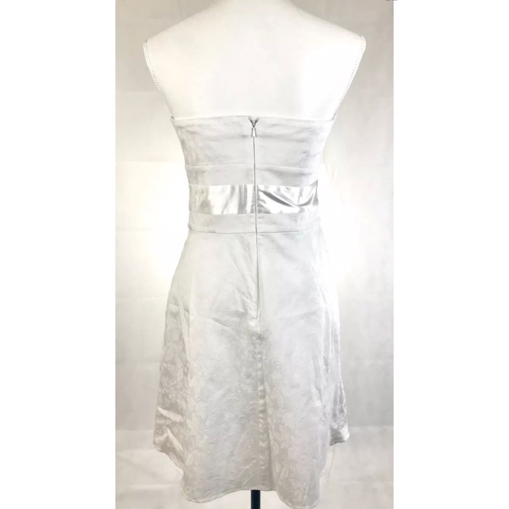 WHBM Strapless White Cocktail Dress - Picture 4 of 7